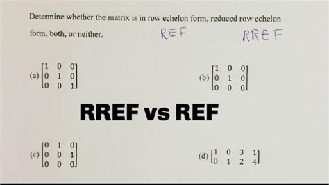 rref vs ref